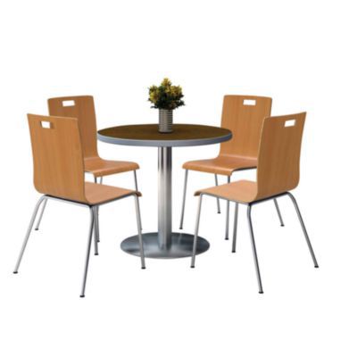 TABLE,WL, 4 CHAIRS,NAT